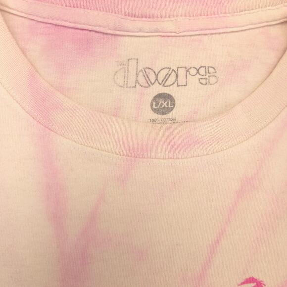 The Doors Short Sleeve Graphic Band T Shirt Adult Mens Size XL Tie Dye - Picture 3 of 9
